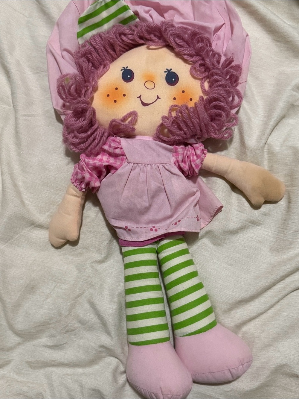 Raspberry Tart rag doll